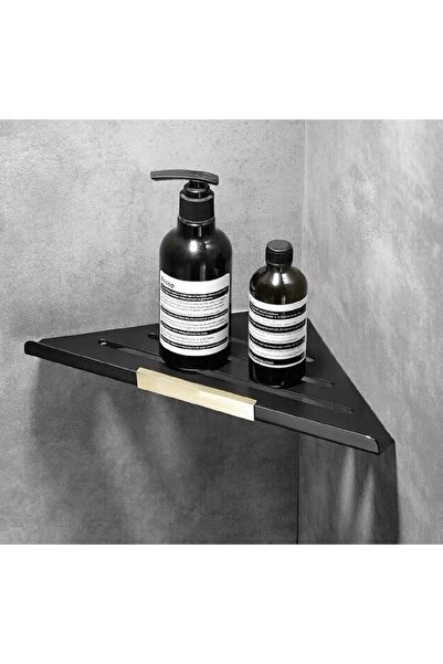 MAVİ TREND Organizator de baie/bucătărie din metal negru - Organizator de col...