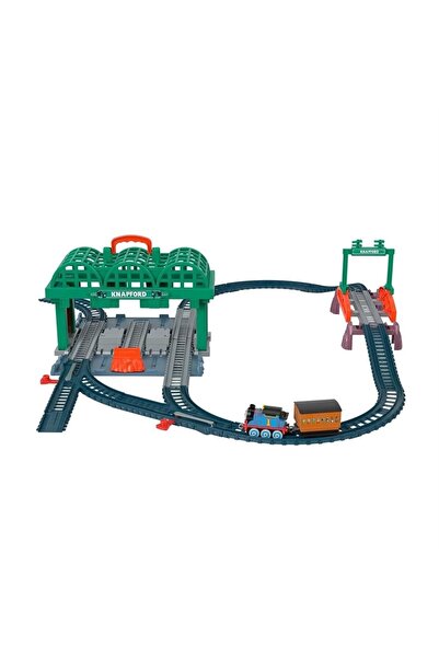 mattel Thomas ve Arkadaşları - Knapford İstasyonu Oyun Seti, 3 yaş ve üzeri, HGX63