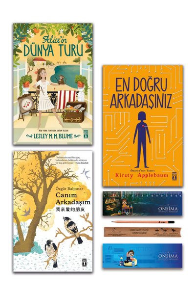 Genç Timaş En Doğru Arkadaşınız - Canım Arkadaşım - Alice İn Dünya Turu Set 3...