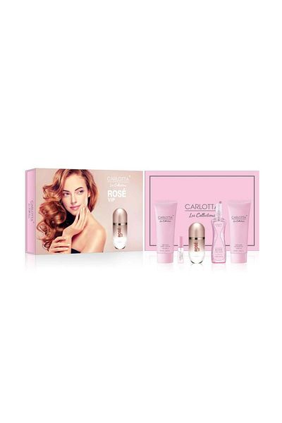 BRONZENET Carlotta Rose VIP 5 Piece Gift Set for Women