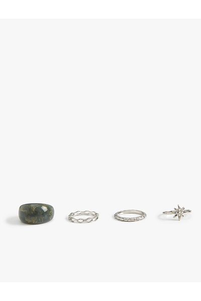 Koton Ring Set 4 Pieces Metal