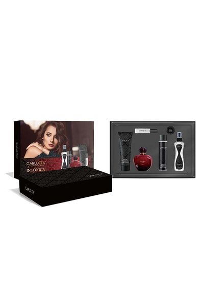 BRONZENET Carlotta Antixica Red 6 Piece Gift Set for Women