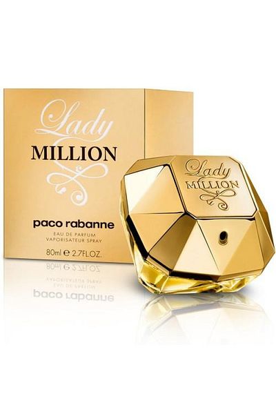 Paco Rabanne Lady Million by Paco Rabanne for Women Eau de Parfum 80ml