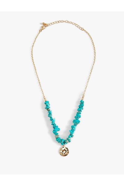 Koton Stone Detailed Charm Necklace