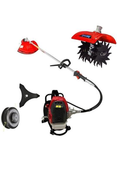GARDENPRO Garden Pro 520D Benzin Motorlu Tırpan + Baseh Çapalama Aparatı 2+2