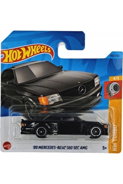 HOT WHEELS Tekli Arabalar 89 Mercedes Benz 560 Sec Amg HKG45