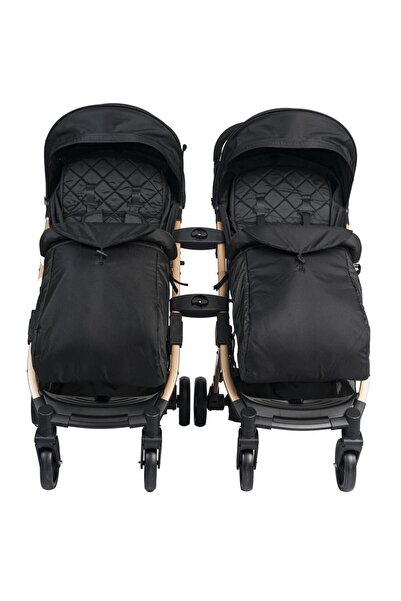 LORELLİ Lorelli Fiorano Kabin Set İkiz Bebek Arabası - Dolphin Grey