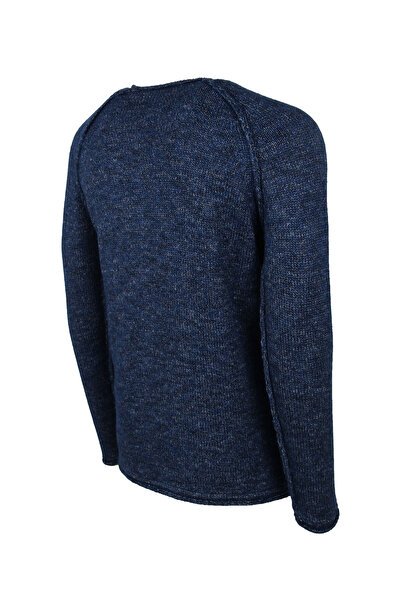 Fenerium Pulovr Fenerbahçe Blau Club Indigo Melange Herren