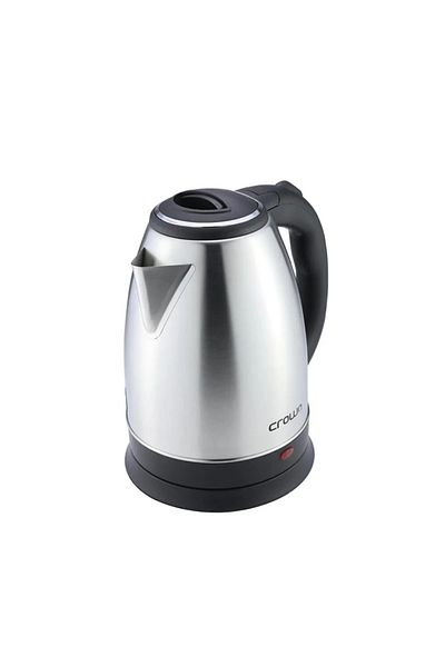 Home Crown Kettle Water Heater Steel Inox Water Boiler Electric Cettle 1.8Lt 1500 W