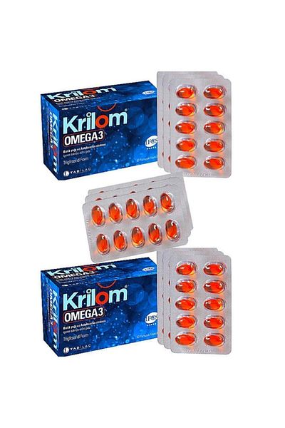 Krilom Omega 3 50 Capsules 2 Pieces