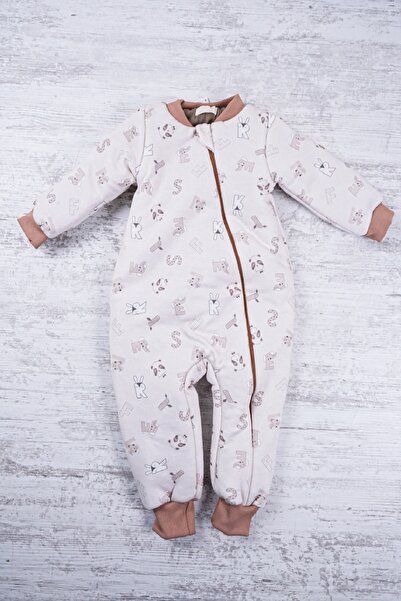 PODIUM GYM Special New Series Trend Cute Alphabet Printed 100% Cotton 2.5 Tog Winter Sleeping Bag