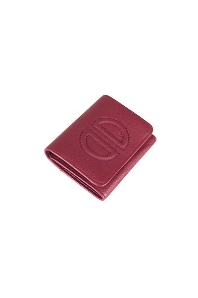 Desa Heleno Claret Red Women's Leather Wallet