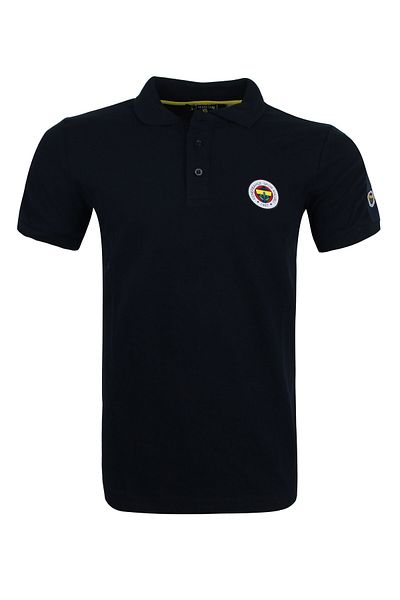 Fenerium Fenerbahçe Marineblau Tribüne Basic Herren Poloshirt