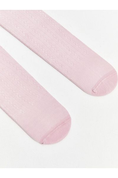 LC Waikiki Lcw Baby Pink Baby Girl Pantyhose 2 Pcs