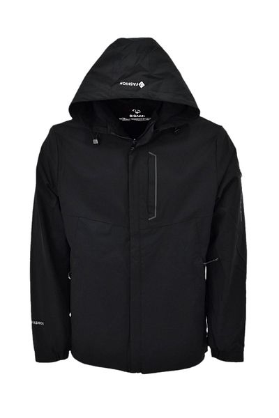BIGAZZI Men's Hooded Sports Coat 85124 Bgl-St04184