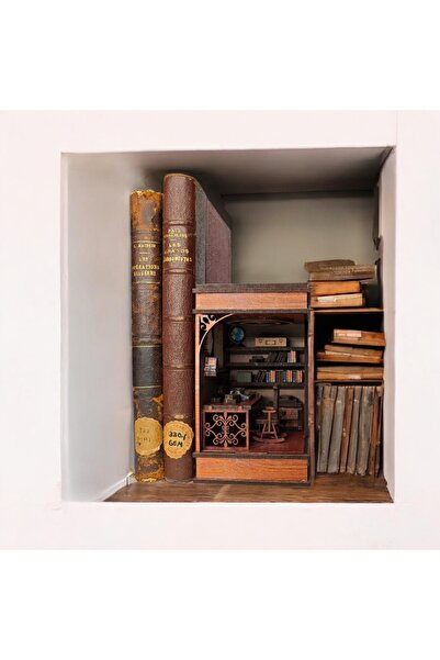 Es3Dream Küçük Oda Book Nook - Kitap Köşesi Dıy - Kendin Yap