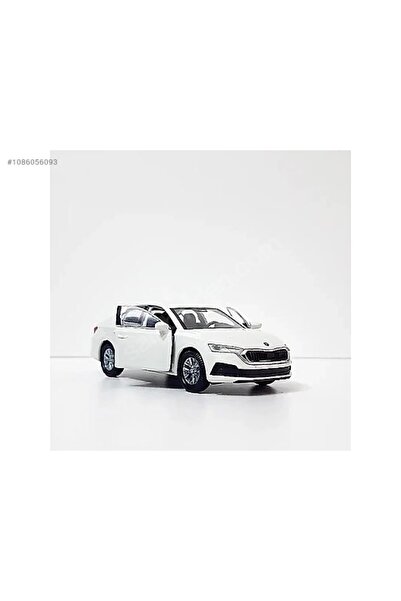 CarStore SKODA OCTAVİA BEYAZ FULL METAL MODEL 1/36 MAKET MODEL ARABA
