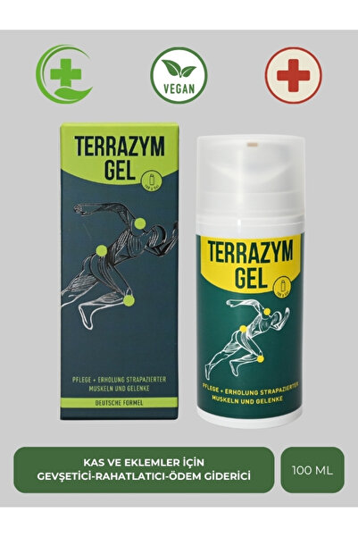 Terrazym Derma Jel - Kas Eklem Ağrı Kesici Gevşetici, Msm, Arnika Ve Bitkisel...