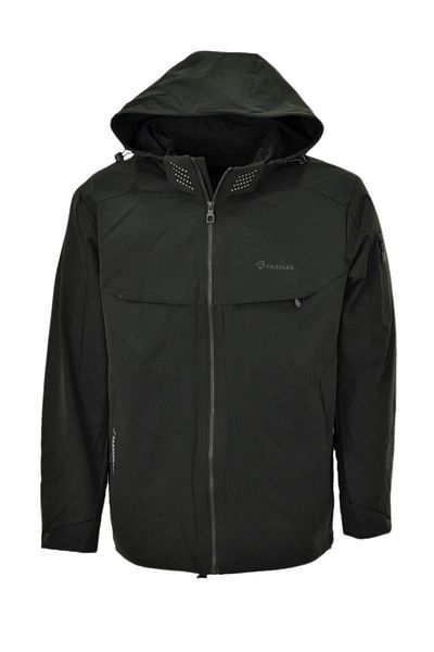 BIGAZZI Men's Hooded Sports Coat 85132 Bgl-St04183