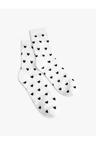 Koton Șosete Heart Socket