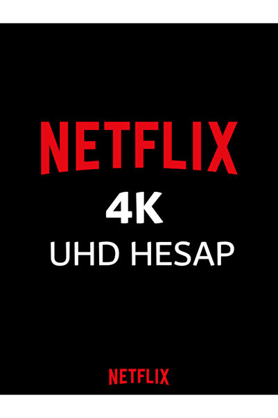 Netflix 1 Aylık 4k Uhd Hesap Şeklinde Verilir (KOD DEĞİL)
