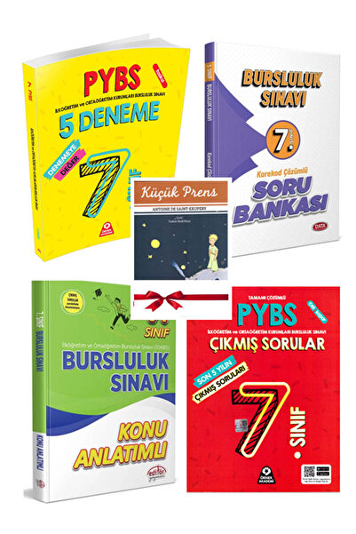 Editör Yayınevi 2025 Örnek Data 7.Sınıf Bursluluk Sınavı Konu Soru Deneme ve ...