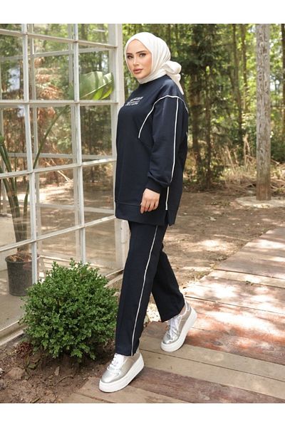 MİMİ Luxury Wear Σετ φόρμας Hijab - Γυναικείο Σετ δύο τεμαχίων