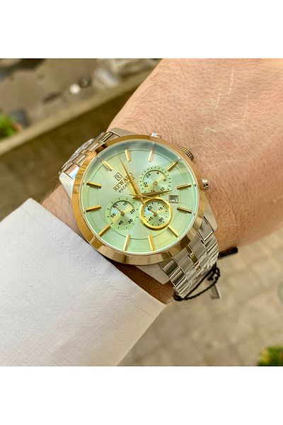 Reward Excellent Steel 5 Atm Waterproof Mens Wrist Watch Bracelet Gift