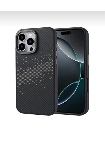 iPhone 15 Pro Kılıf Orijinal Ultraİnce Cilt Gibi Karbon Fiber Desen iPhone Tam Kenar YüksekKaliteli