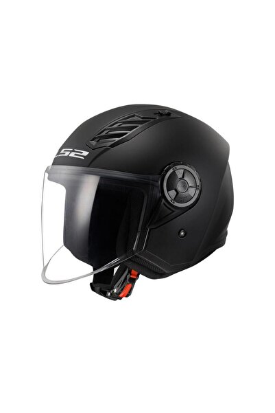 LS2 Airflow 2 Mat Siyah Yarım Kask