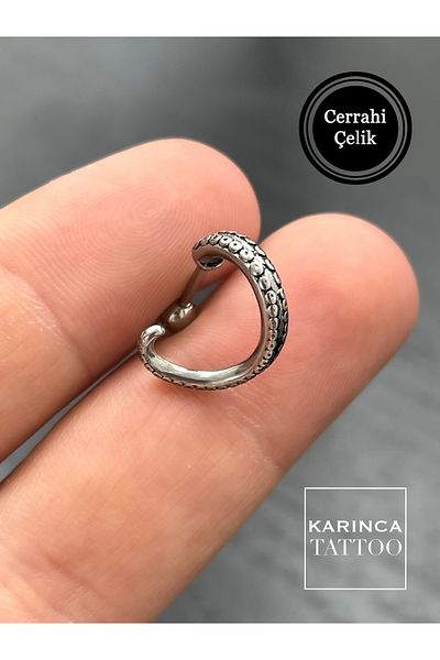 Karınca Piercing Elite Horn Octopus Conch Piercing