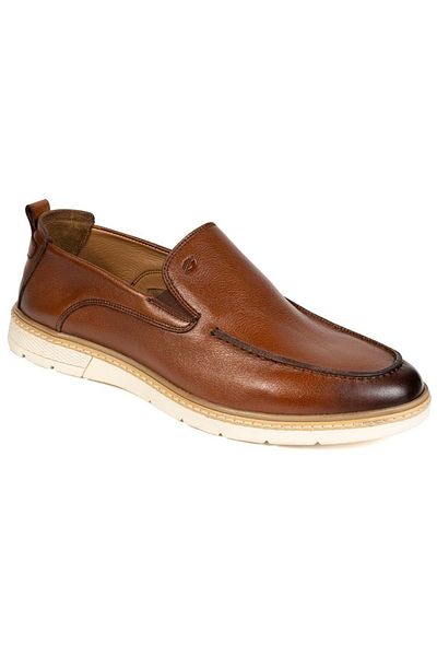 Greyder Pantofi casual bărbați din piele naturală, cafeniu 4y1ua64512