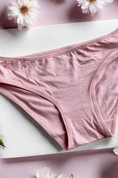 BLİSS WEAR FASHION Women's 5-Piece Combed Cotton Panties