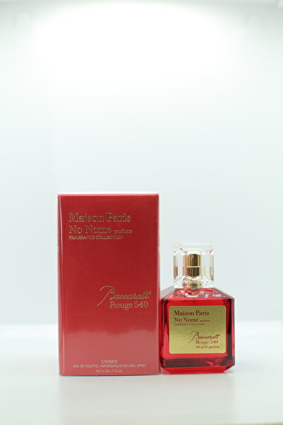 NO NOME 134 Maison Paris Fragrance Bacarat Rouge 540 Unisex Parfüm 50 Ml Edt