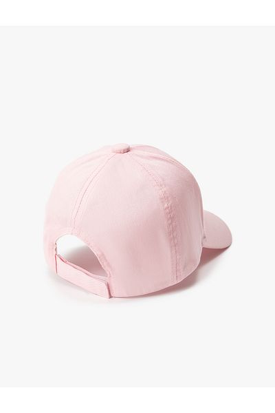 Koton Cotton Cat Embroidered Cap Hat