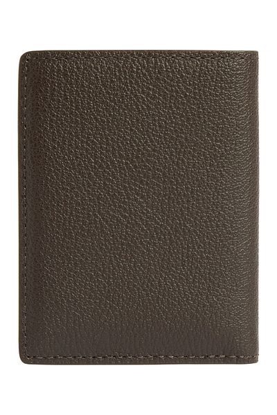 Calvin Klein Men's Extra Card Compartment 100% Leather Brown Wallet K50K 512687 -Baw