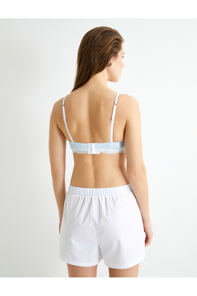 Koton Бюстгальтер на кісточках з мереживним бантом без підкладки