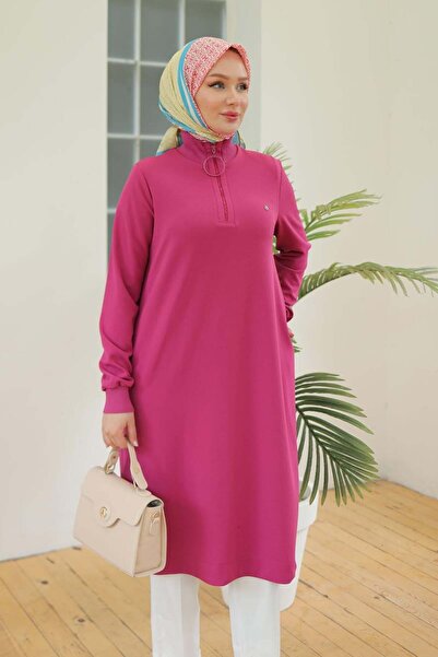 Armine TREND Ringed Knitted Fabric Tunic-24Kt436