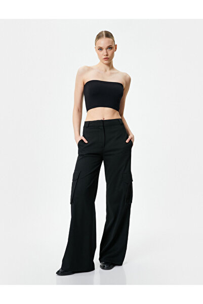 Koton Strapless Crop Athlete