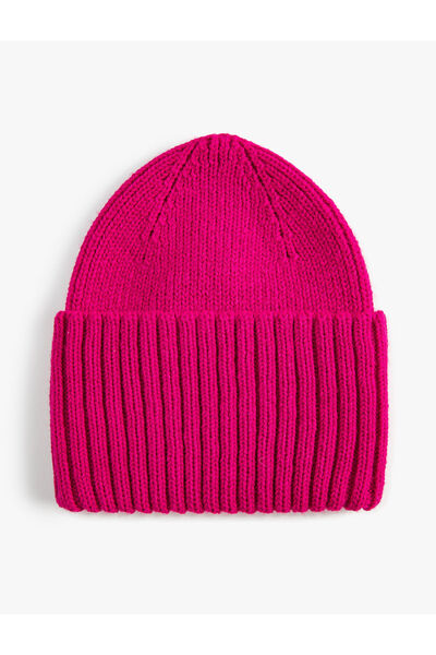 Koton Еластична плетена барета с широки слоеве по краищата