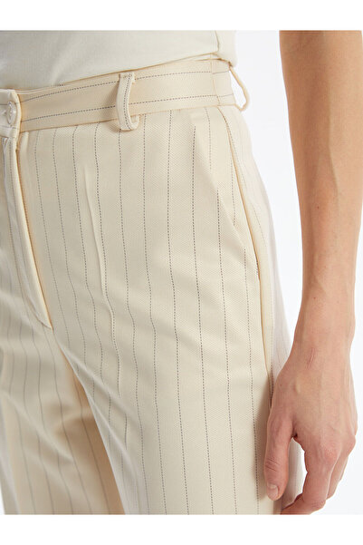 LC Waikiki Loose Fit Striped Women's Trousers