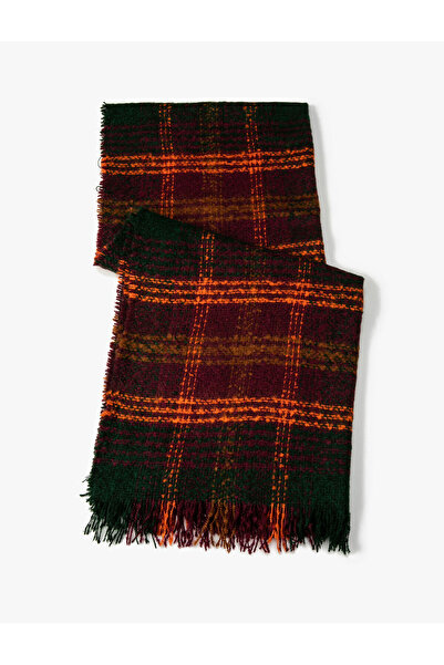 Koton Eșarfă cu ciucuri cu textura moale