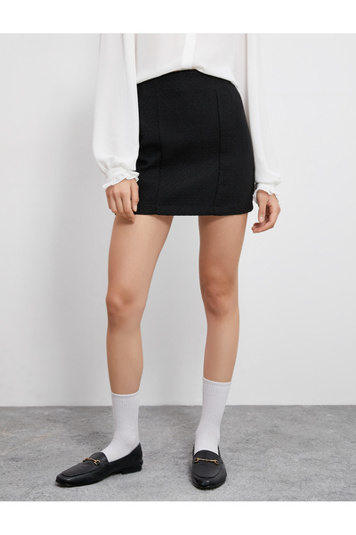 Koton Fustă mini cu detaliu cusaturi