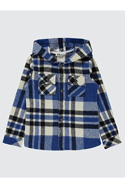 Civil Boys Erkek Çocuk Gömlek 6-9 Yaş Saks Mavisi