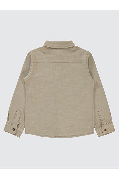 Civil Boys Beige Shirt for Boys 10-13 Years