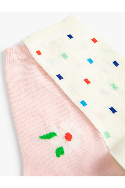 Koton Set mit 2 Blumensocken