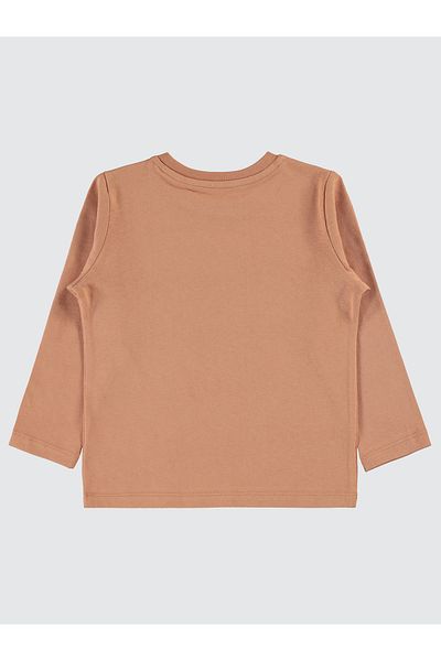 Civil Boys 2-5 Years Old Boy Brick Color Sweatshirt