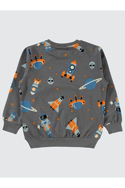 Civil Boys 2-5 Years Old Boy Anthracite Sweatshirt