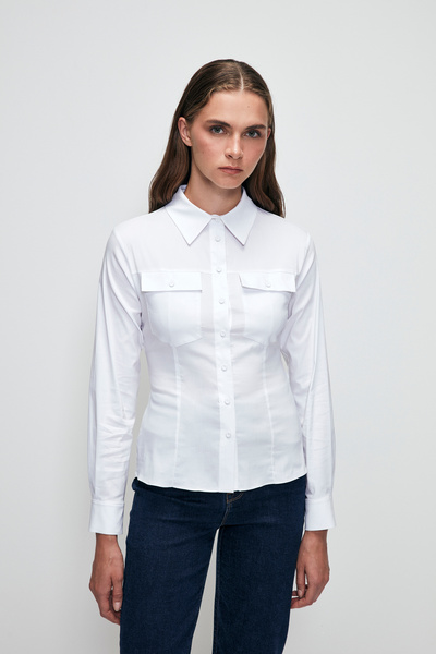 Love My Body Cepli Gömlek