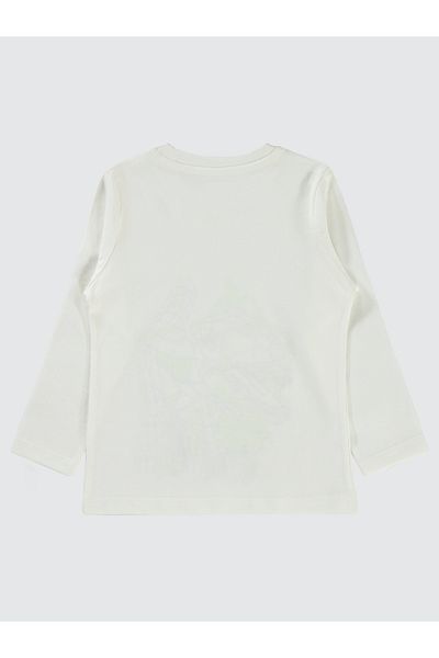Civil Boys 2-5 Years Old Boy Ecru Sweatshirt